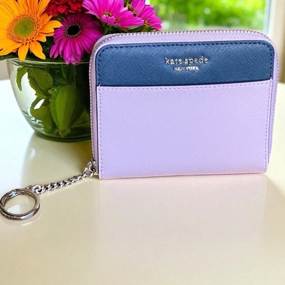 Kate Spade Purple and Blue Wallet